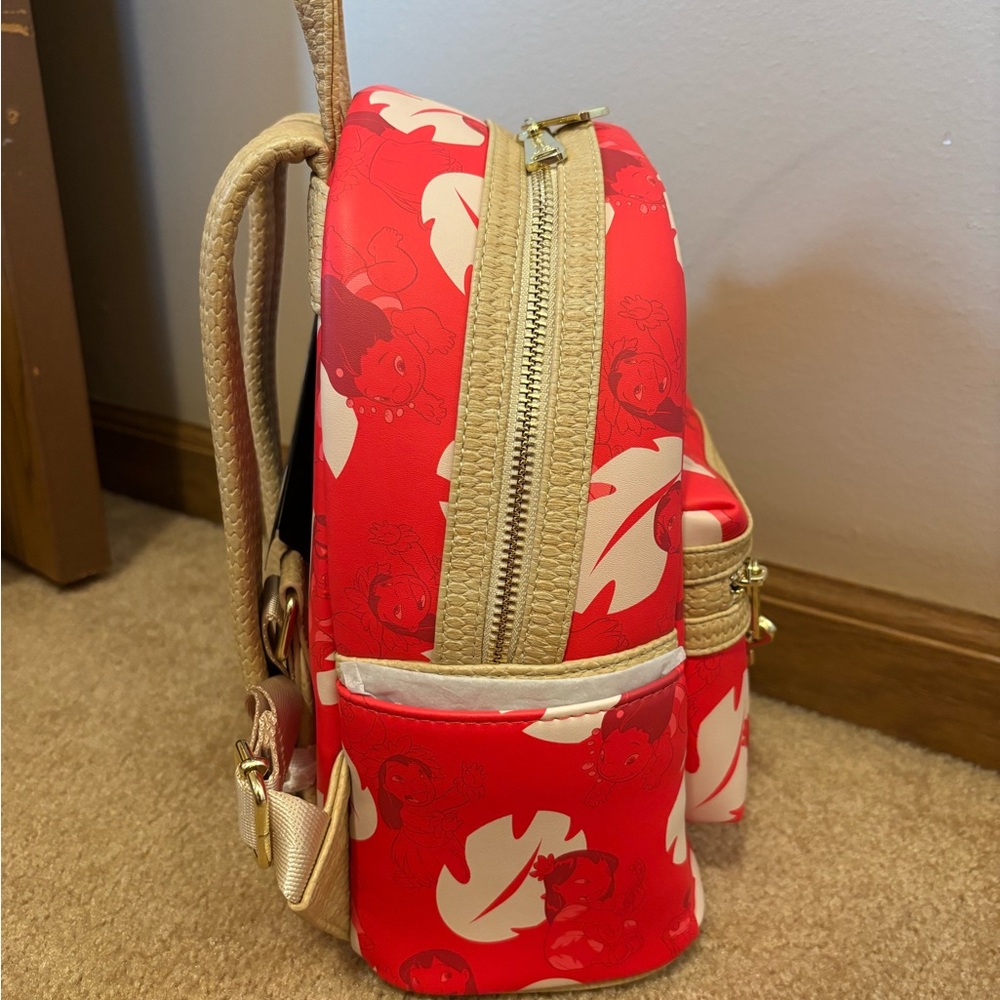 Loungefly Limited Release Exclusive Lilo & Stitch Disney Mini Backpack - Picture 4 of 10